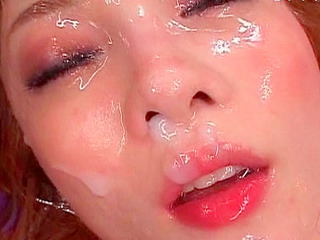 Sex-crazed milf swallows a huge facial load in Tokyo XXX